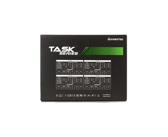 Блок питания Chieftec 600W TASK (TPS-600S), изображение 6 Блок питания Chieftec 600W TASK (TPS-600S), изображение 6