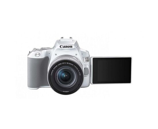 Цифровой фотоаппарат Canon EOS 250D 18-55 IS White (3458C003AA), изображение 4 Цифровой фотоаппарат Canon EOS 250D 18-55 IS White (3458C003AA), изображение 4