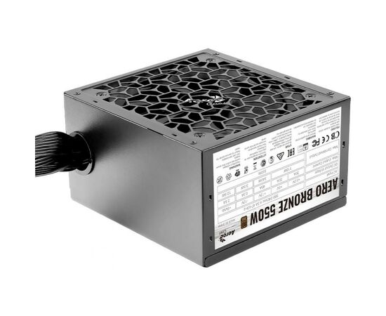 Блок питания AeroCool 550W AERO BRONZE (AERO BRONZE 550W), изображение 8 Блок питания AeroCool 550W AERO BRONZE (AERO BRONZE 550W), изображение 8