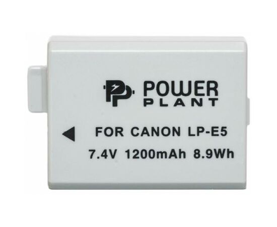 Аккумулятор к фото/видео PowerPlant Canon LP-E5 (DV00DV1225)