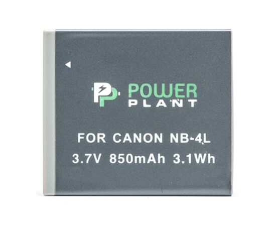 Аккумулятор к фото/видео PowerPlant Canon NB-4L (DV00DV1006), изображение 2 Аккумулятор к фото/видео PowerPlant Canon NB-4L (DV00DV1006), изображение 2