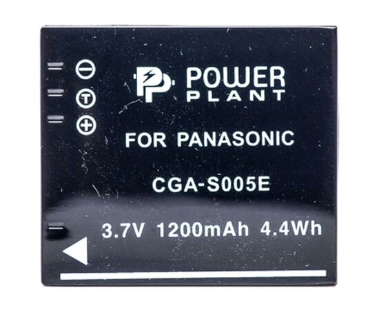 Аккумулятор к фото/видео PowerPlant Panasonic S005E, NP-70 (DV00DV1099), изображение 2 Аккумулятор к фото/видео PowerPlant Panasonic S005E, NP-70 (DV00DV1099), изображение 2