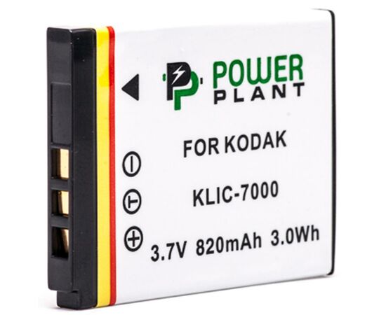Аккумулятор к фото/видео PowerPlant Kodak KLIC-7000 (DV00DV1152), изображение 2 Аккумулятор к фото/видео PowerPlant Kodak KLIC-7000 (DV00DV1152), изображение 2