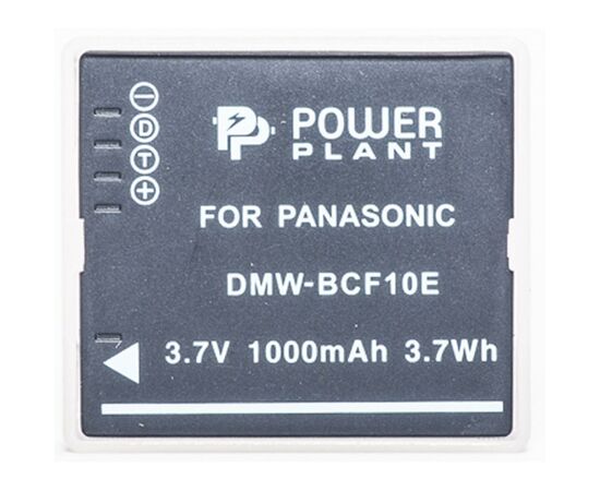 Аккумулятор к фото/видео PowerPlant Panasonic DMW-BCF10E (DV00DV1254), изображение 2 Аккумулятор к фото/видео PowerPlant Panasonic DMW-BCF10E (DV00DV1254), изображение 2