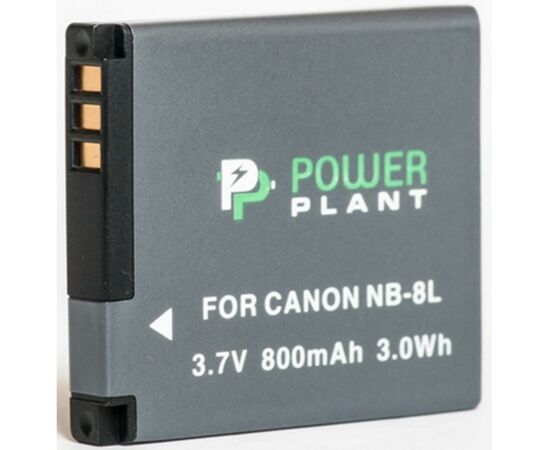 Акумулятор до фото/відео PowerPlant Canon NB-8L (DV00DV1256)