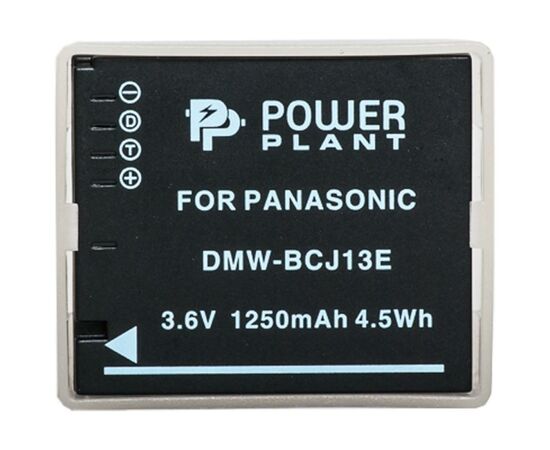 Аккумулятор к фото/видео PowerPlant Panasonic DMW-BCJ13E, BP-DC10 (DV00DV1292), изображение 2 Аккумулятор к фото/видео PowerPlant Panasonic DMW-BCJ13E, BP-DC10 (DV00DV1292), изображение 2
