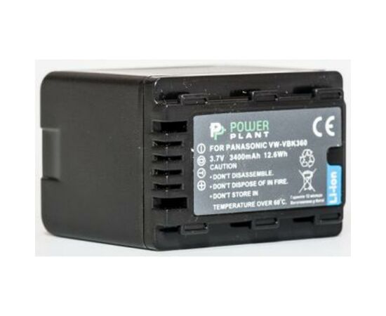 Акумулятор до фото/відео PowerPlant Panasonic VW-VBK360 (DV00DV1293)