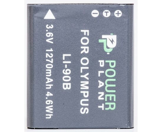 Аккумулятор к фото/видео PowerPlant Olympus Li-90B (DV00DV1307), изображение 2 Аккумулятор к фото/видео PowerPlant Olympus Li-90B (DV00DV1307), изображение 2