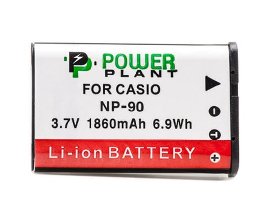 Акумулятор до фото/відео PowerPlant Casio NP-90 (DV00DV1314)