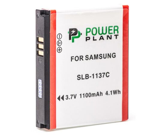 Аккумулятор к фото/видео PowerPlant Samsung SLB-1137C (DV00DV1350), изображение 2 Аккумулятор к фото/видео PowerPlant Samsung SLB-1137C (DV00DV1350), изображение 2