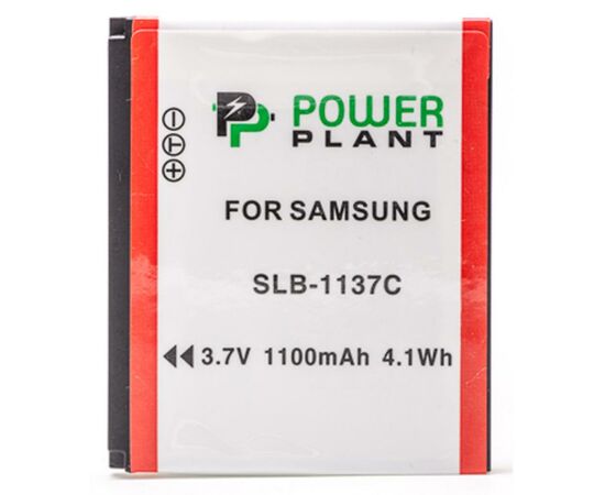 Акумулятор до фото/відео PowerPlant Samsung SLB-1137C (DV00DV1350)