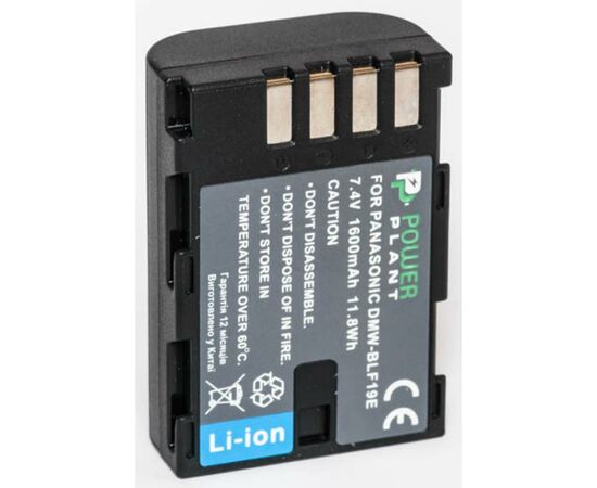 Аккумулятор к фото/видео PowerPlant Panasonic DMW-BLF19 (DV00DV1355), изображение 2 Аккумулятор к фото/видео PowerPlant Panasonic DMW-BLF19 (DV00DV1355), изображение 2