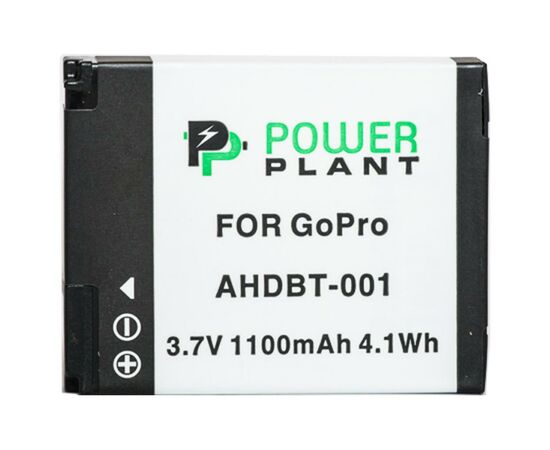 Аккумулятор к фото/видео PowerPlant GoPro AHDBT-001 (DV00DV1359), изображение 2 Аккумулятор к фото/видео PowerPlant GoPro AHDBT-001 (DV00DV1359), изображение 2