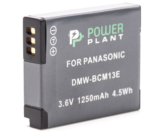 Аккумулятор к фото/видео PowerPlant Panasonic DMW-BCM13E (DV00DV1381), изображение 2 Аккумулятор к фото/видео PowerPlant Panasonic DMW-BCM13E (DV00DV1381), изображение 2