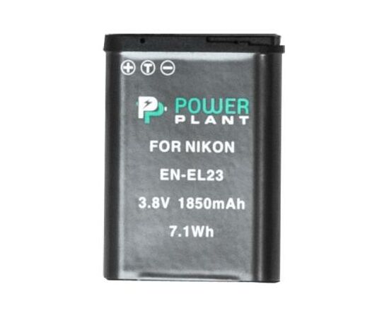Акумулятор до фото/відео PowerPlant Nikon EN-EL23 (DV00DV1396)