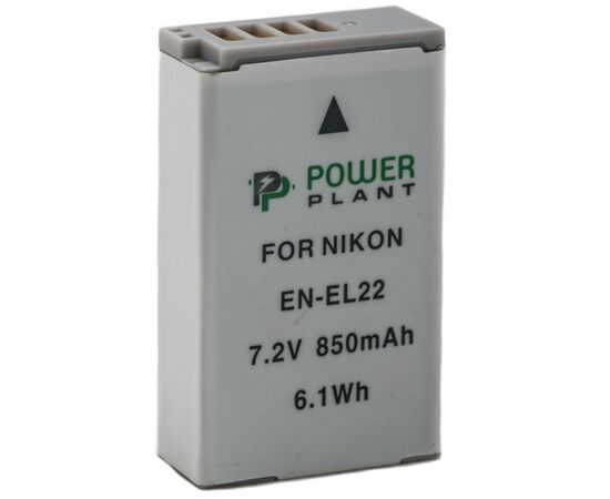 Акумулятор до фото/відео PowerPlant Nikon EN-EL22 (DV00DV1399)