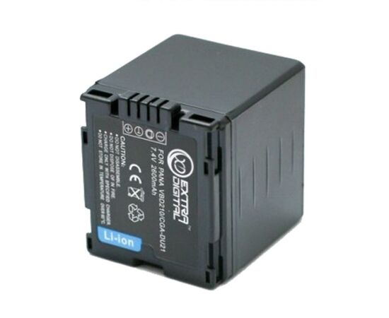 Акумулятор до фото/відео Extradigital Panasonic VBD210, CGA-DU21 (BDP2580), зображення 2 Акумулятор до фото/відео Extradigital Panasonic VBD210, CGA-DU21 (BDP2580), зображення 2