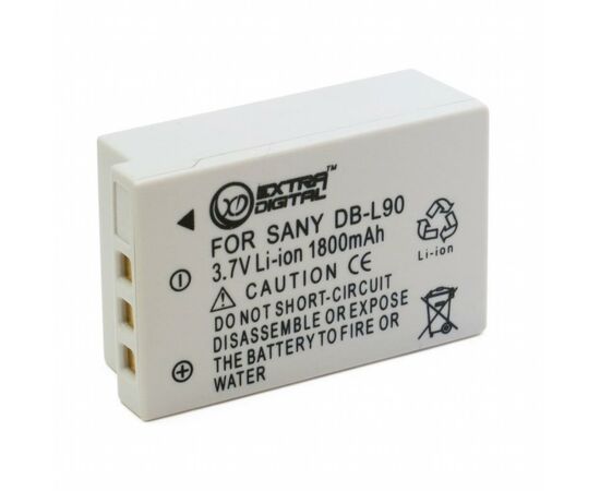 Акумулятор до фото/відео Extradigital Sanyo DB-L90 (DV00DV1267)
