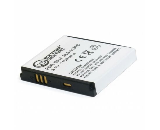 Акумулятор до фото/відео Extradigital Samsung SLB-1137C, Li-ion, 1100 mAh (DV00DV1326), зображення 3 Акумулятор до фото/відео Extradigital Samsung SLB-1137C, Li-ion, 1100 mAh (DV00DV1326), зображення 3