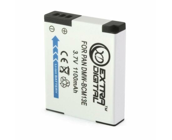 Акумулятор до фото/відео Extradigital Panasonic DMW-BCM13E (BDP1291), зображення 2 Акумулятор до фото/відео Extradigital Panasonic DMW-BCM13E (BDP1291), зображення 2