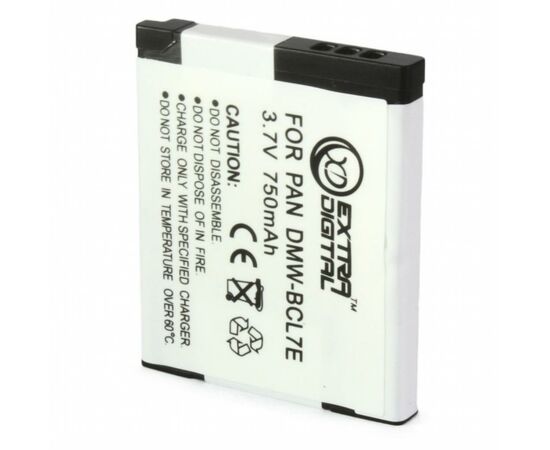 Акумулятор до фото/відео Extradigital Panasonic DMW-BCL7E (BDP1290), зображення 3 Акумулятор до фото/відео Extradigital Panasonic DMW-BCL7E (BDP1290), зображення 3