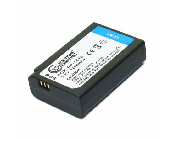 Аккумулятор к фото/видео Extradigital Samsung BP1410 (BDS2684), изображение 4 Аккумулятор к фото/видео Extradigital Samsung BP1410 (BDS2684), изображение 4