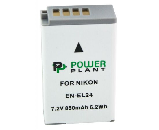 Акумулятор до фото/відео PowerPlant Nikon EN-EL24 (DV00DV1407)