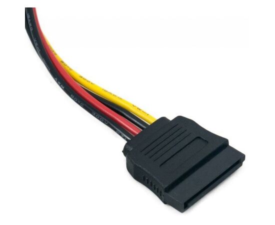 Кабель питания SATA power 0.16m Extradigital (KBP1660), изображение 3 Кабель питания SATA power 0.16m Extradigital (KBP1660), изображение 3