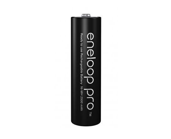 Аккумулятор Panasonic Eneloop Pro AA 2500mAh NI-MH * 2 (BK-3HCDE/2BE), изображение 2 Аккумулятор Panasonic Eneloop Pro AA 2500mAh NI-MH * 2 (BK-3HCDE/2BE), изображение 2