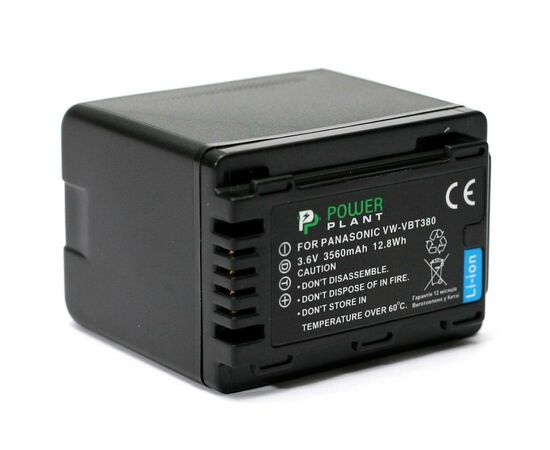 Акумулятор до фото/відео PowerPlant Panasonic VW-VBT380 (DV00DV1411)