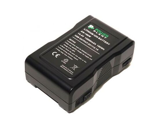 Аккумулятор к фото/видео PowerPlant Sony AN-190W, 13200mAh (DV00DV1418), изображение 2 Аккумулятор к фото/видео PowerPlant Sony AN-190W, 13200mAh (DV00DV1418), изображение 2