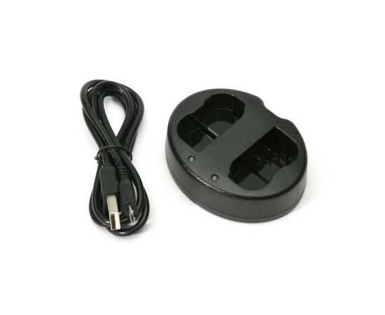 Зарядное устройство для фото PowerPlant Dual Nikon EN-EL14 для двух аккумуляторов (DV00DV3390), изображение 3 Зарядное устройство для фото PowerPlant Dual Nikon EN-EL14 для двух аккумуляторов (DV00DV3390), изображение 3