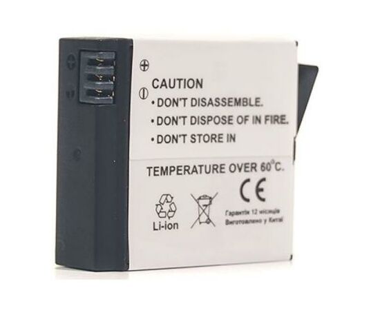 Аккумулятор к фото/видео PowerPlant SJCAM SJ6B 910mAh (CB970131), изображение 3 Аккумулятор к фото/видео PowerPlant SJCAM SJ6B 910mAh (CB970131), изображение 3