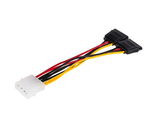 Кабель питания SATA power 2x 0.2m Atcom (16148), изображение 2 Кабель питания SATA power 2x 0.2m Atcom (16148), изображение 2