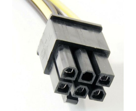 Кабель питания PCI express 6-pin power 0.2m Cablexpert (CC-PSU-SATA), изображение 4 Кабель питания PCI express 6-pin power 0.2m Cablexpert (CC-PSU-SATA), изображение 4