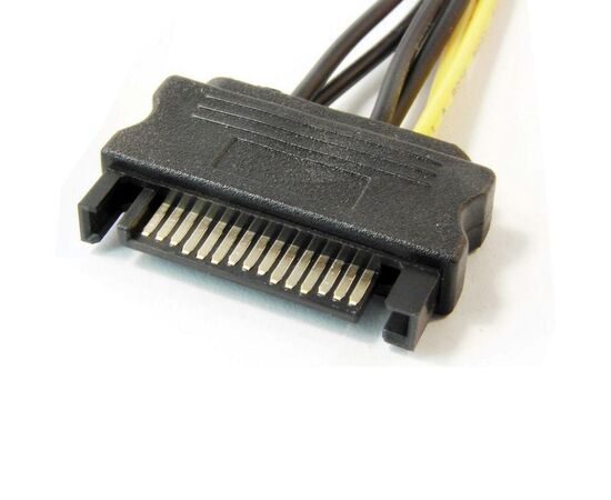 Кабель питания PCI express 6-pin power 0.2m Cablexpert (CC-PSU-SATA), изображение 5 Кабель питания PCI express 6-pin power 0.2m Cablexpert (CC-PSU-SATA), изображение 5
