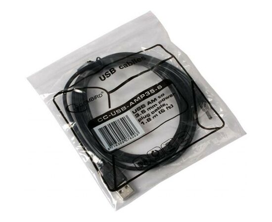 Кабель питания USB to 3,5mm 1,8m Cablexpert (CC-USB-AMP35-6), изображение 2 Кабель питания USB to 3,5mm 1,8m Cablexpert (CC-USB-AMP35-6), изображение 2