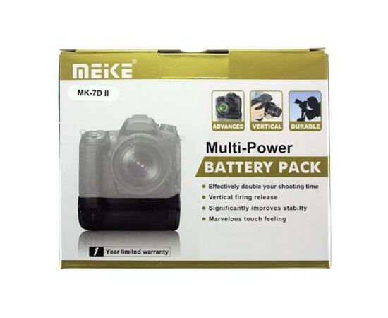 Батарейный блок Meike Canon 7D MARK II (Canon BG-E16) (DV00BG0048), изображение 4 Батарейный блок Meike Canon 7D MARK II (Canon BG-E16) (DV00BG0048), изображение 4