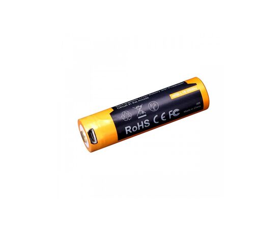 Аккумулятор Fenix 18650  2600 mAh micro usb зарядка (ARB-L18-2600U), изображение 3 Аккумулятор Fenix 18650  2600 mAh micro usb зарядка (ARB-L18-2600U), изображение 3