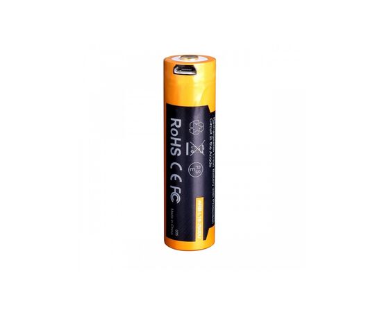Аккумулятор Fenix 18650  2600 mAh micro usb зарядка (ARB-L18-2600U), изображение 4 Аккумулятор Fenix 18650  2600 mAh micro usb зарядка (ARB-L18-2600U), изображение 4
