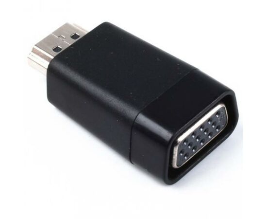 Переходник HDMI to VGA Cablexpert (A-HDMI-VGA-001), изображение 2 Переходник HDMI to VGA Cablexpert (A-HDMI-VGA-001), изображение 2