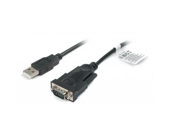 Кабель для передачи данных USB to COM 1.5m Cablexpert (UAS-DB9M-02), изображение 2 Кабель для передачи данных USB to COM 1.5m Cablexpert (UAS-DB9M-02), изображение 2