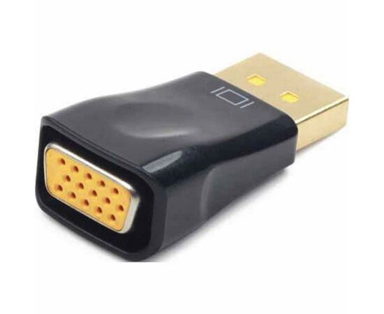 Переходник Display Port to VGA Cablexpert (A-DPM-VGAF-01), изображение 2 Переходник Display Port to VGA Cablexpert (A-DPM-VGAF-01), изображение 2
