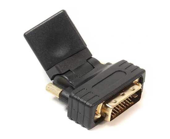 Перехідник HDMI AF - DVI (24+1) PowerPlant (KD00AS1301), зображення 2 Перехідник HDMI AF - DVI (24+1) PowerPlant (KD00AS1301), зображення 2