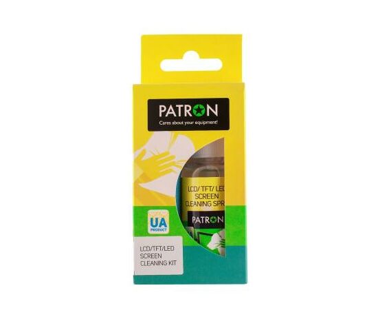 Спрей для очистки Patron Screen spray for TFT/LCD/LED 50мл (F3-015), изображение 2 Спрей для очистки Patron Screen spray for TFT/LCD/LED 50мл (F3-015), изображение 2