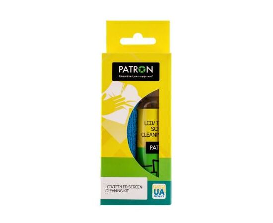 Спрей для очистки Patron Screen spray for TFT/LCD/LED 100мл (F3-017), изображение 2 Спрей для очистки Patron Screen spray for TFT/LCD/LED 100мл (F3-017), изображение 2
