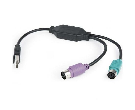 Перехідник USB to PS/2 Cablexpert (UAPS12-BK)