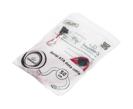 Кабель для передачі даних SATA III 0.5m Cablexpert (CC-SATAM-DATA90), зображення 4 Кабель для передачі даних SATA III 0.5m Cablexpert (CC-SATAM-DATA90), зображення 4