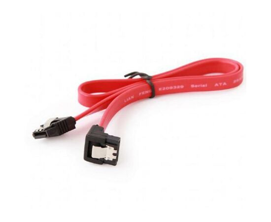 Кабель для передачи данных SATA III 0.3m Cablexpert (CC-SATAM-DATA90-0.3M)