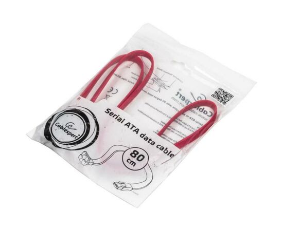 Кабель для передачи данных SATA III 0.8m Cablexpert (CC-SATAM-DATA90-0.8M), изображение 4 Кабель для передачи данных SATA III 0.8m Cablexpert (CC-SATAM-DATA90-0.8M), изображение 4